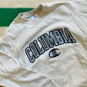 Columbia Gray Reverse-Weave Sweatshirt 🦁